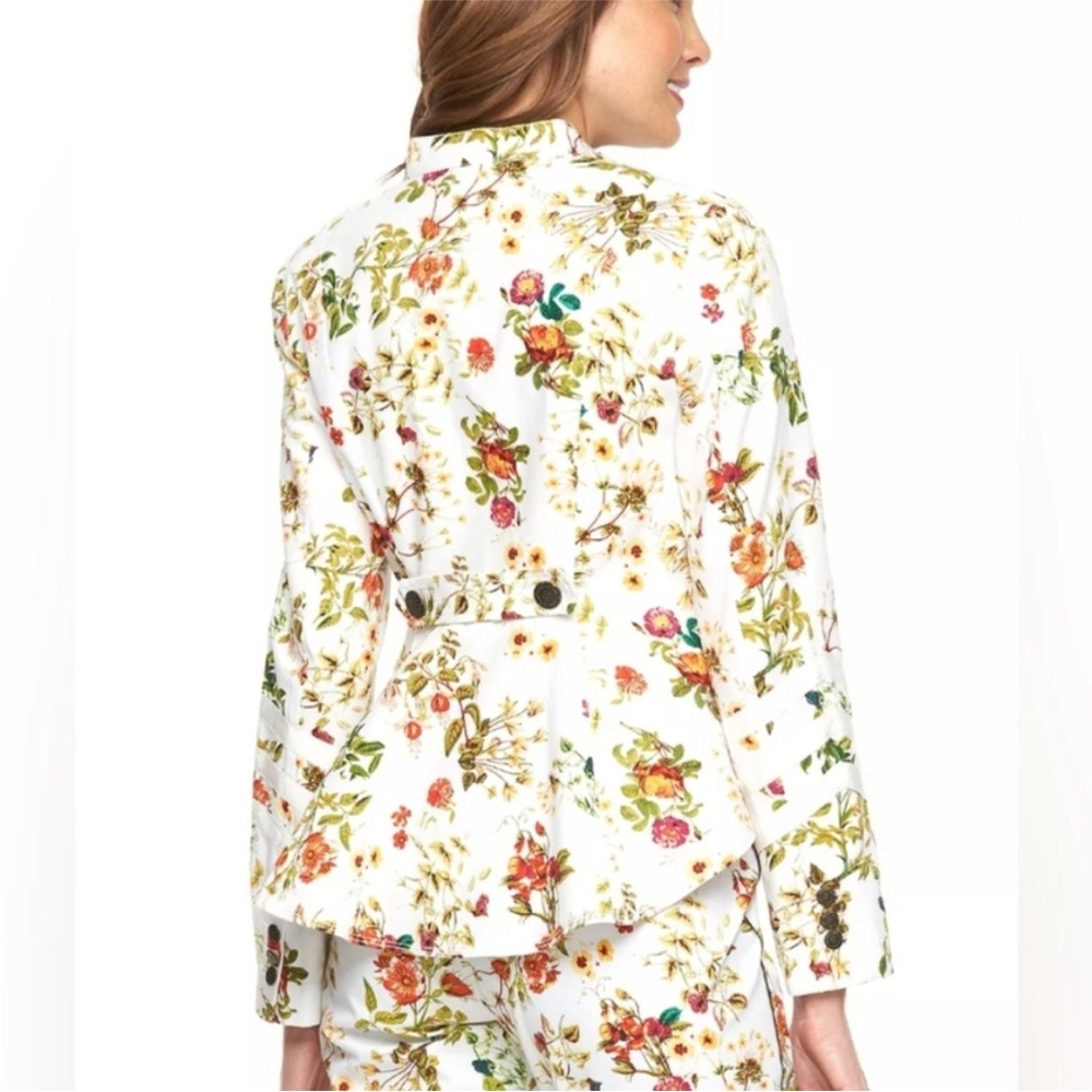 Disney Alice Through the Looking Glass by Atwood Floral Jacket NWOT Size L